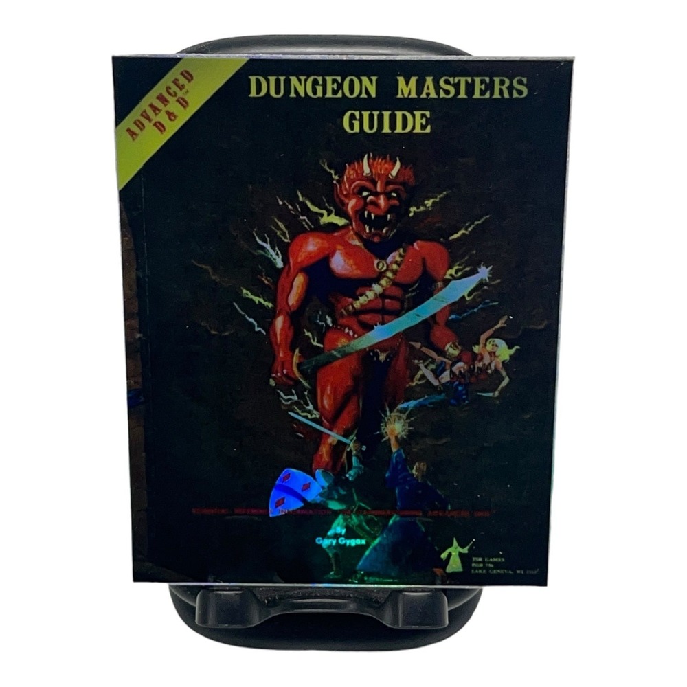 DUNGEON MASTER GUIDE Dungeons & Dragons CORPORATE‎ ONLY STICKER TSR 4x3" RARE